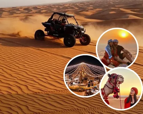 Dune buggy ride Dubai desert